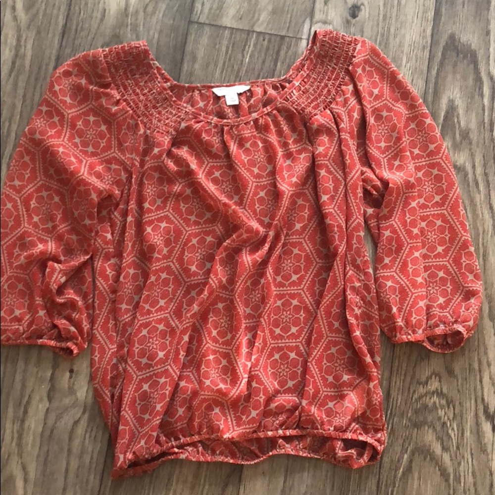 Banana Republic sheer top